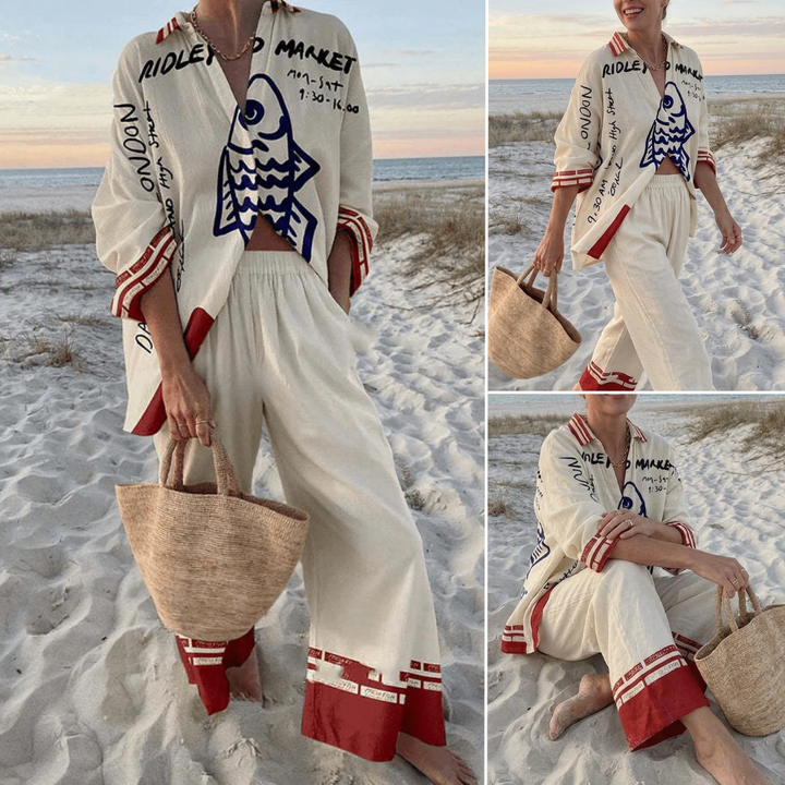 Gabriela | Lekki komplet na co dzień
