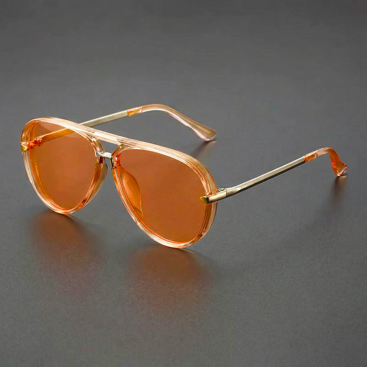Artur | Eleganckie okulary przeciwsłoneczne aviator z gradientowymi soczewkami