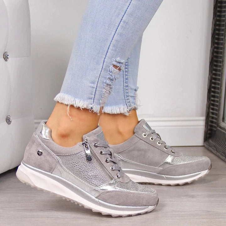 Gabri™ Sneakers z zamkiem błyskawicznym