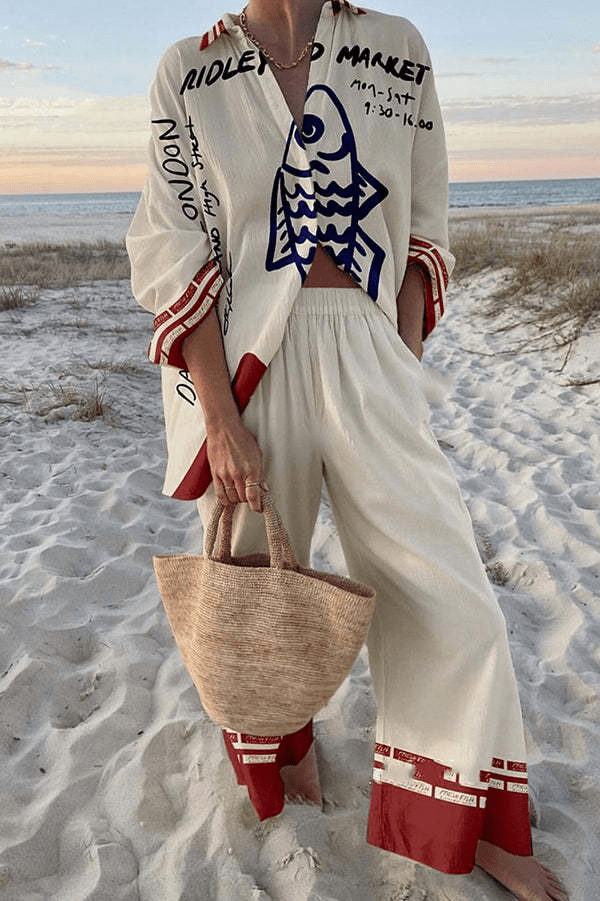 Gabriela | Lekki komplet na co dzień