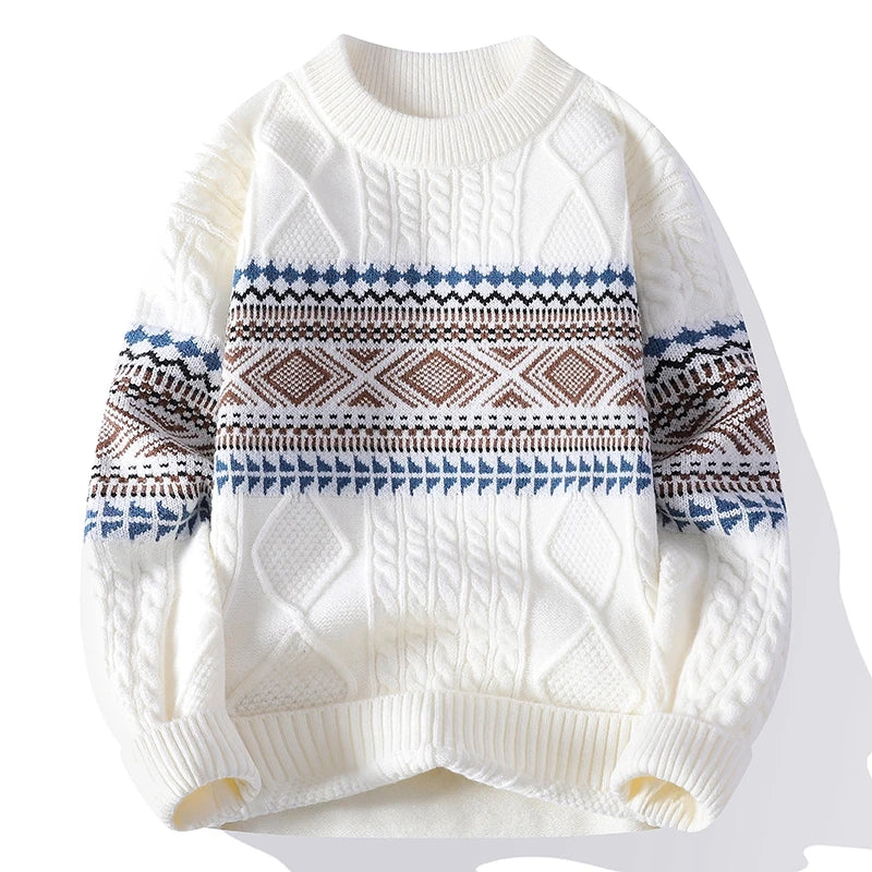 Adam | NORDISK TEKSTUROWANY SWETER ZIMOWY