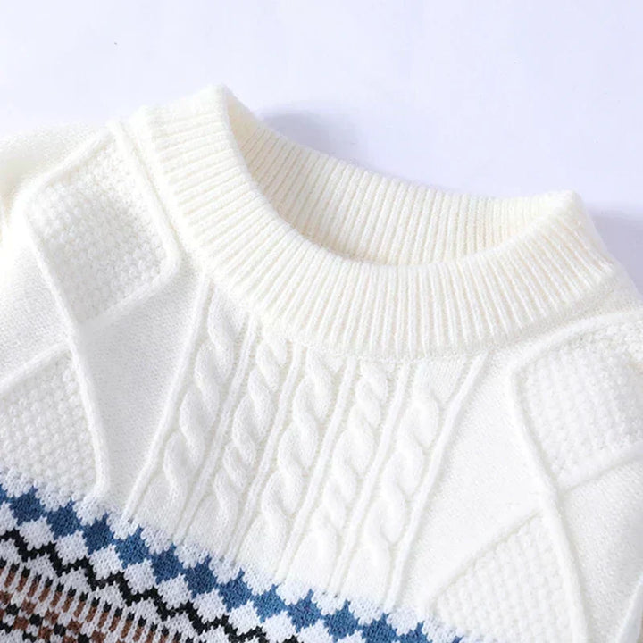 Adam | NORDISK TEKSTUROWANY SWETER ZIMOWY