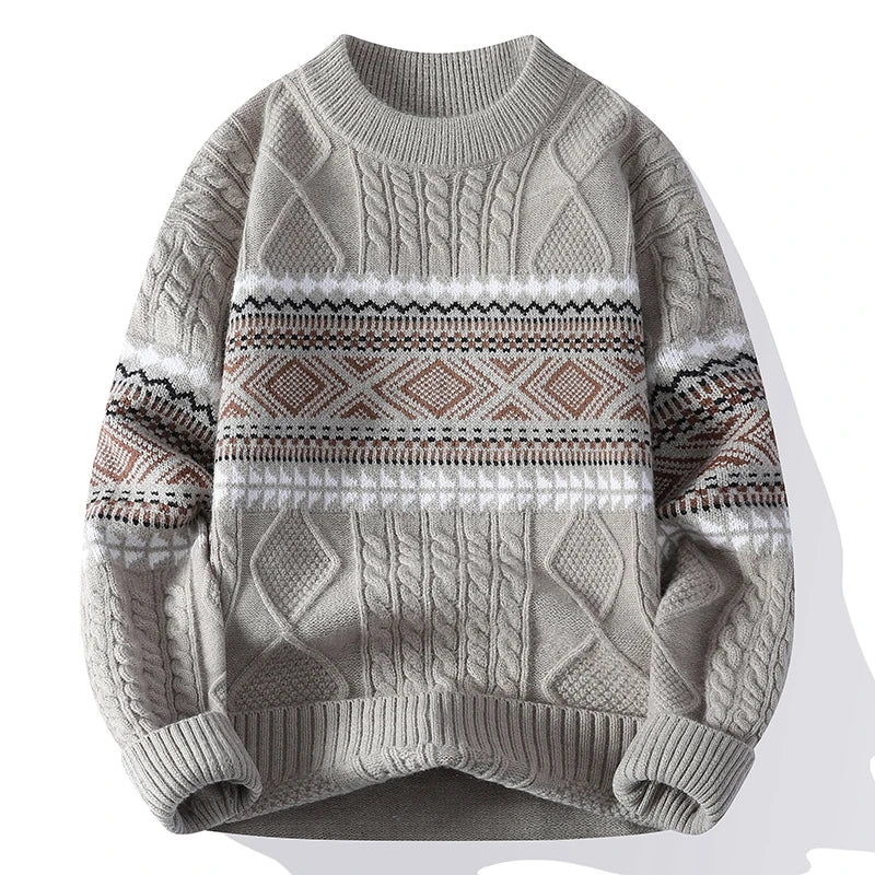 Adam | NORDISK TEKSTUROWANY SWETER ZIMOWY
