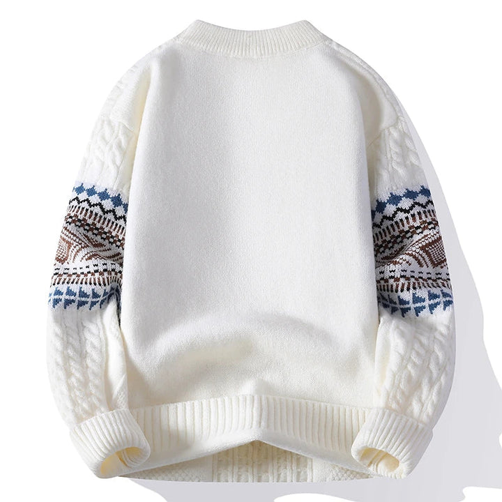 Adam | NORDISK TEKSTUROWANY SWETER ZIMOWY