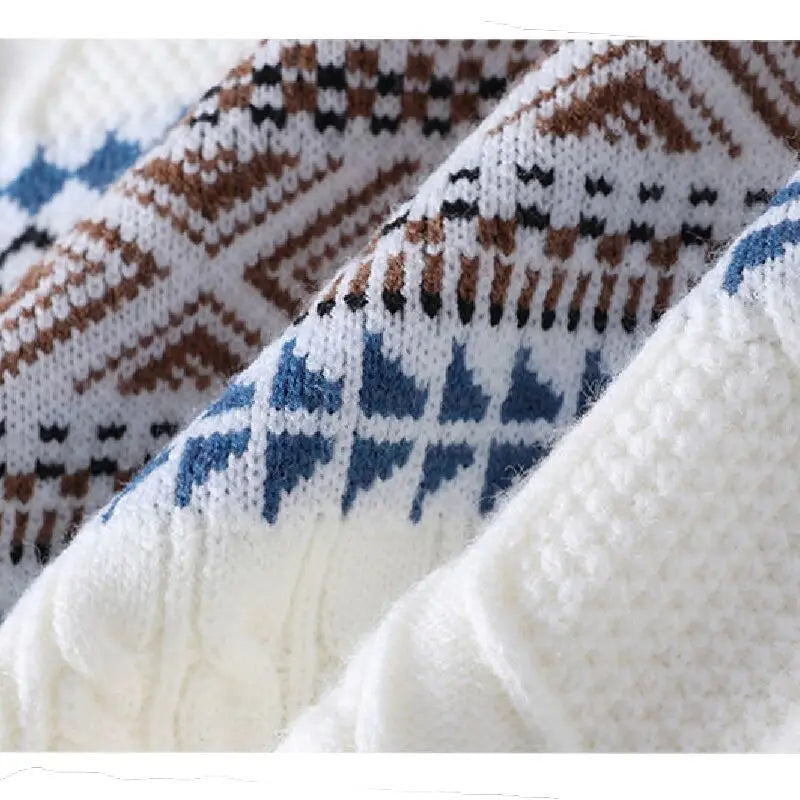 Adam | NORDISK TEKSTUROWANY SWETER ZIMOWY