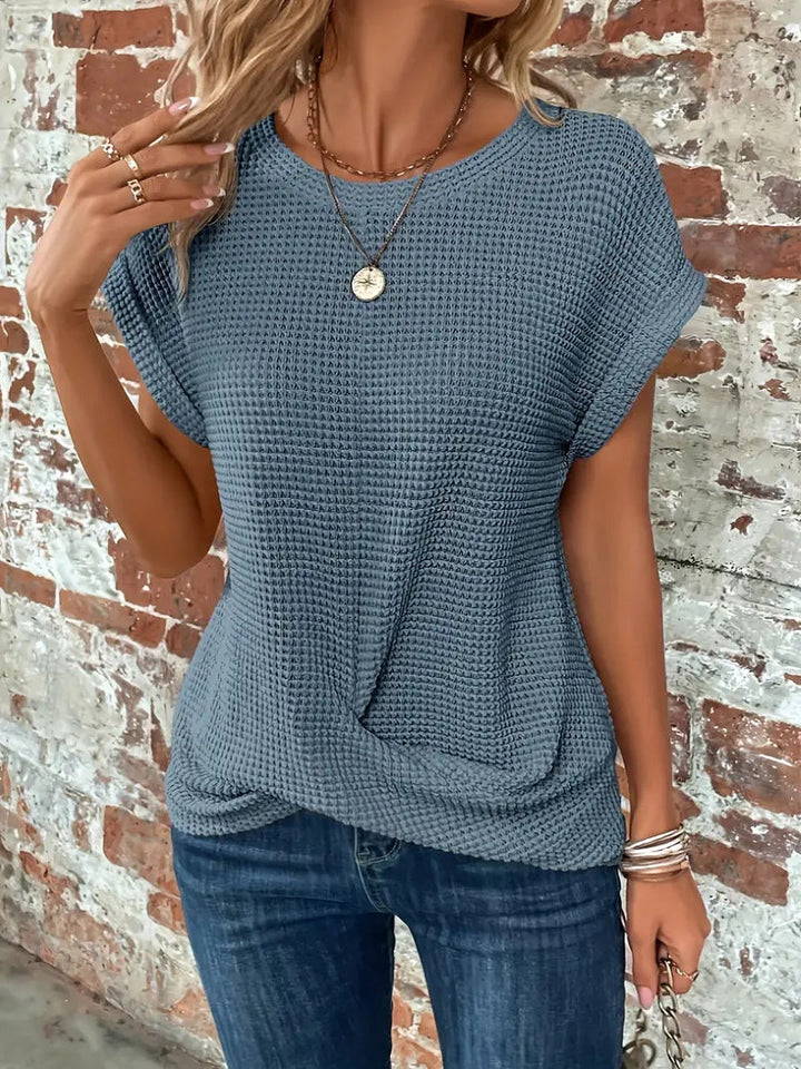Sophie - T-shirt z okrągłym dekoltem w kształcie serca